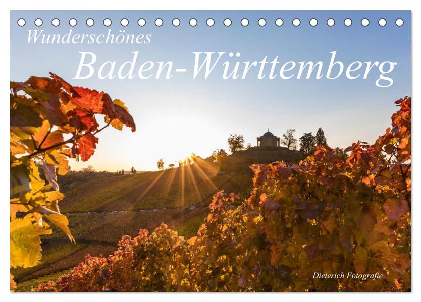 Wunderschönes Baden-Württemberg (Tischkalender 2026 DIN A5 quer) CALVENDO Monatskalender