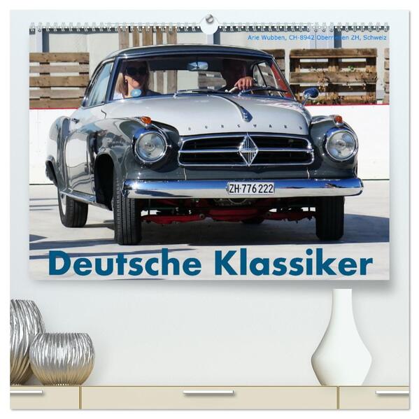 Deutsche Klassiker (hochwertiger Premium Wandkalender 2026 DIN A2 quer) Kunstdruck in Hochglanz