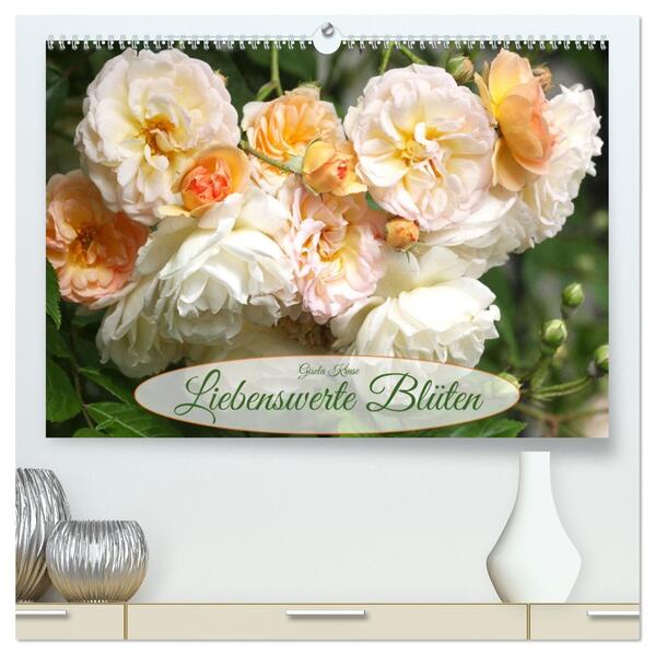 Liebenswerte Blüten (hochwertiger Premium Wandkalender 2026 DIN A2 quer) Kunstdruck in Hochglanz