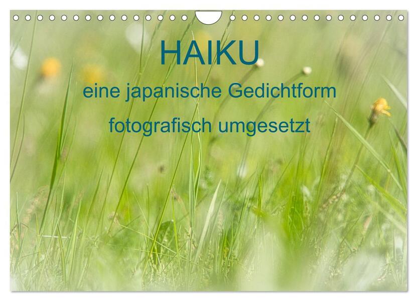 HAIKU eine fotografische Interpretation (Wandkalender 2026 DIN A4 quer) CALVENDO Monatskalender