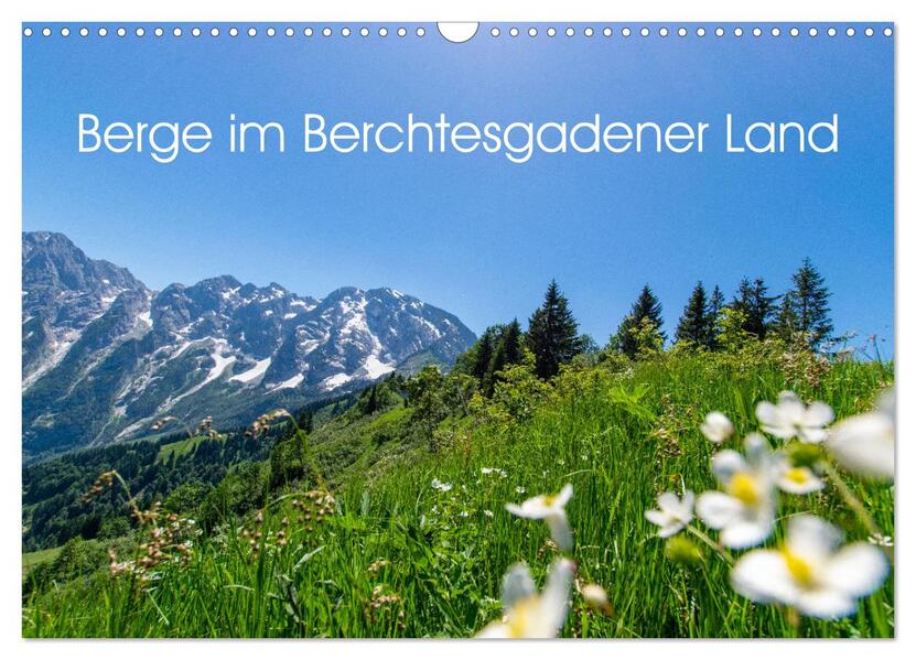 Berge im Berchtesgadener Land (Wandkalender 2026 DIN A3 quer) CALVENDO Monatskalender