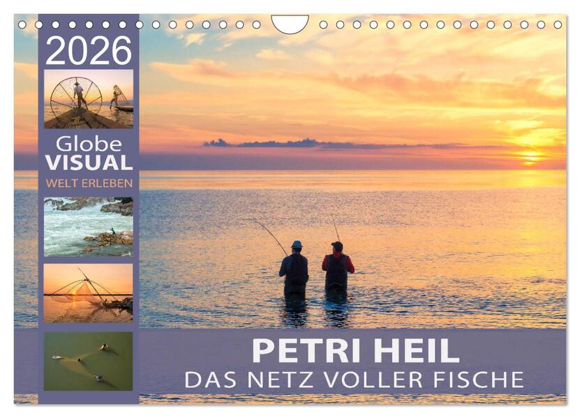 PETRI HEIL - Das Netz voller Fische (Wandkalender 2026 DIN A4 quer) CALVENDO Monatskalender