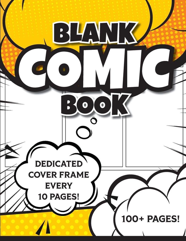 Blank Comic Book (Yellow)