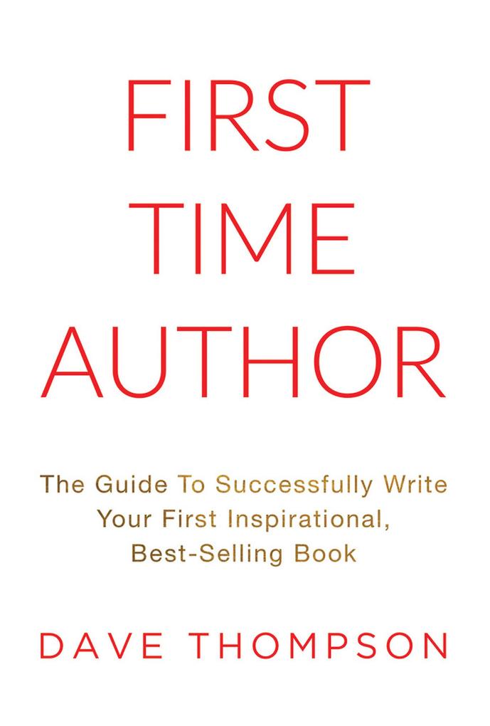 FIRST TIME AUTHOR