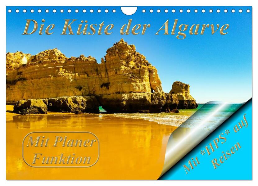 Die Küste der Algarve (Wandkalender 2026 DIN A4 quer) CALVENDO Monatskalender