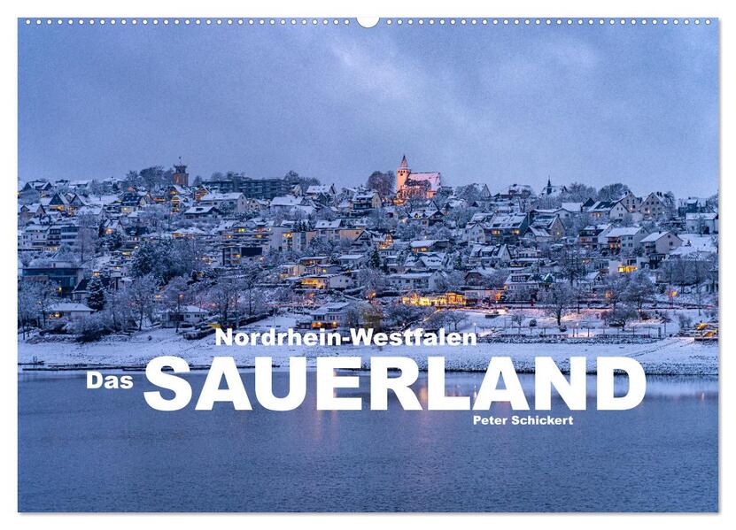 Nordrhein-Westfalen - Das Sauerland (Wandkalender 2026 DIN A2 quer) CALVENDO Monatskalender