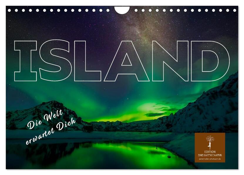 Island - die Welt erwartet Dich (Wandkalender 2026 DIN A4 quer) CALVENDO Monatskalender