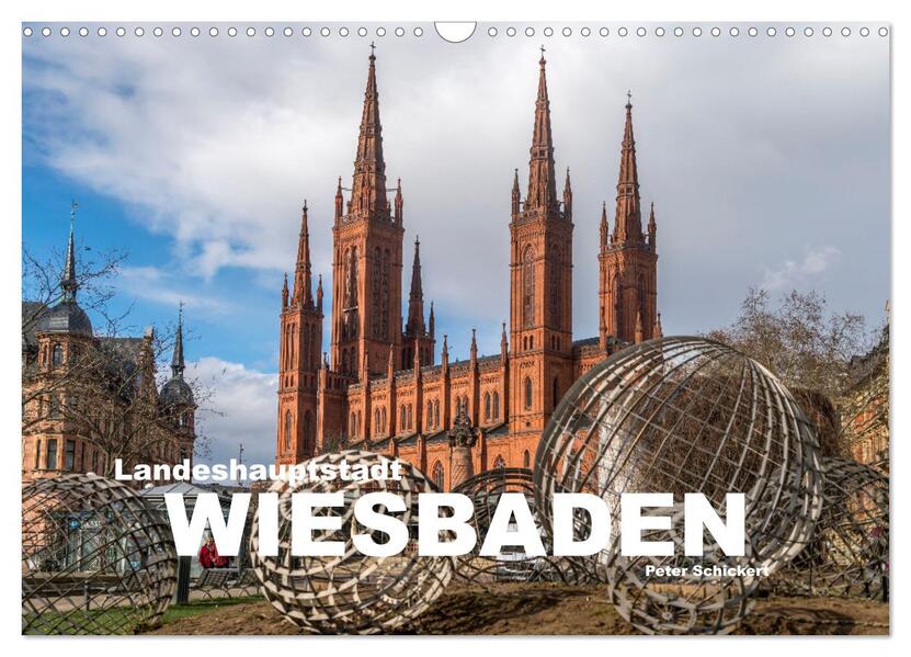 Landeshauptstadt Wiesbaden (Wandkalender 2026 DIN A3 quer) CALVENDO Monatskalender