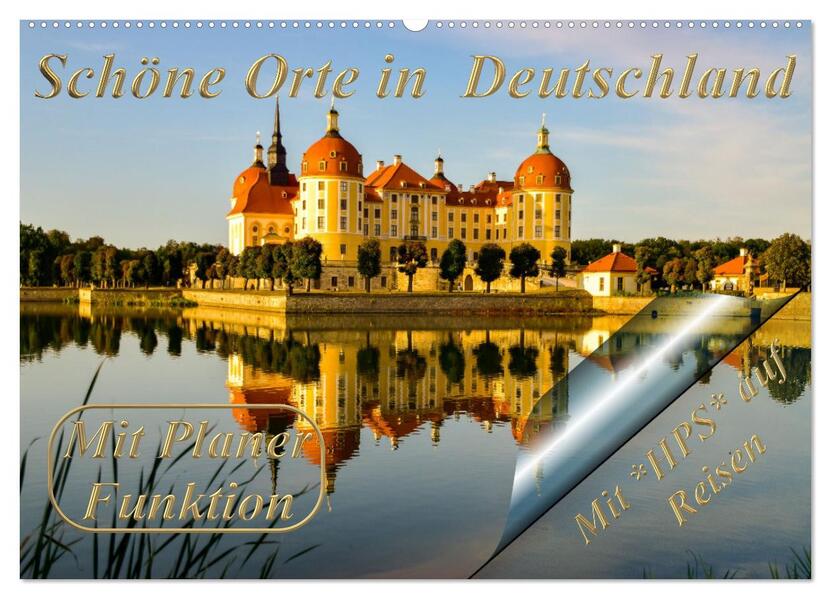 Schöne Orte in Deutschland (Wandkalender 2026 DIN A2 quer) CALVENDO Monatskalender