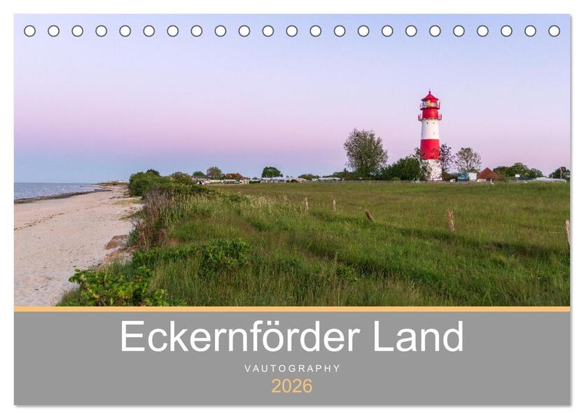 Eckernförder Land (Tischkalender 2026 DIN A5 quer) CALVENDO Monatskalender