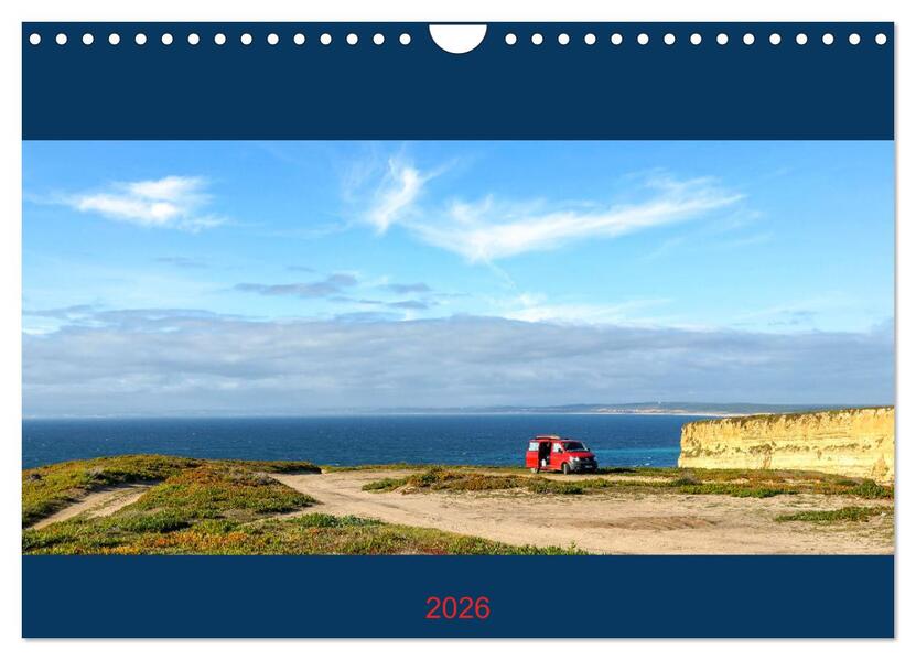 Portugal - Entlang der Küsten des Südens (Wandkalender 2026 DIN A4 quer) CALVENDO Monatskalender