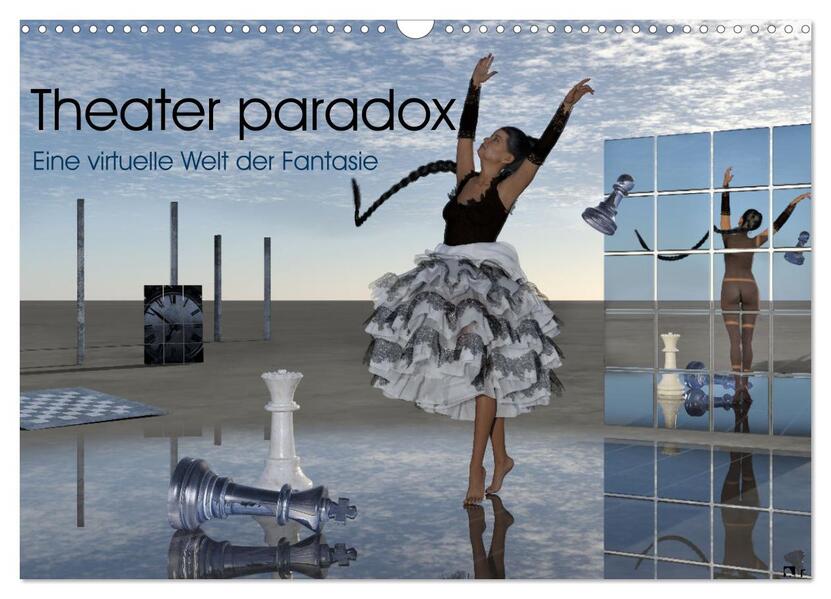 Theater paradox (Wandkalender 2026 DIN A3 quer) CALVENDO Monatskalender