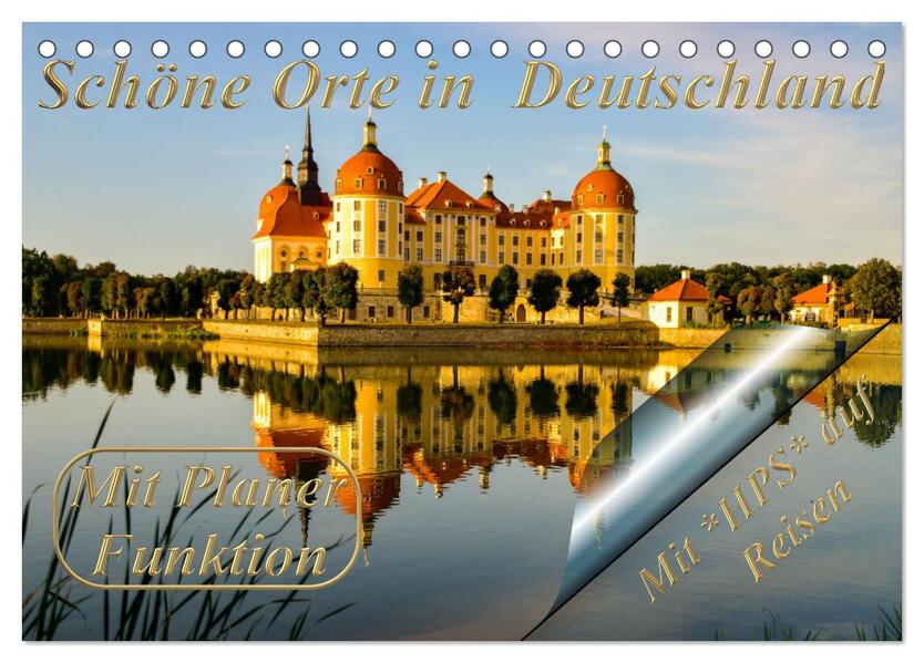 Schöne Orte in Deutschland (Tischkalender 2026 DIN A5 quer) CALVENDO Monatskalender