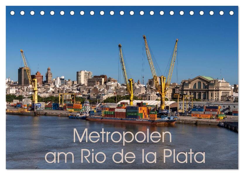 Metropolen am Rio de la Plata (Tischkalender 2026 DIN A5 quer) CALVENDO Monatskalender