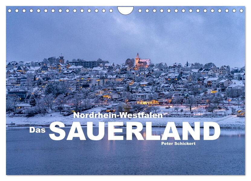 Nordrhein-Westfalen - Das Sauerland (Wandkalender 2026 DIN A4 quer) CALVENDO Monatskalender