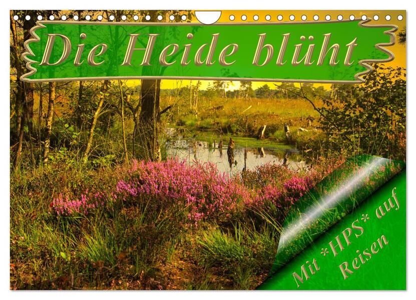 Die Heide blüht (Wandkalender 2026 DIN A4 quer) CALVENDO Monatskalender