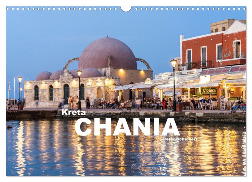 Kreta - Chania (Wandkalender 2026 DIN A3 quer) CALVENDO Monatskalender