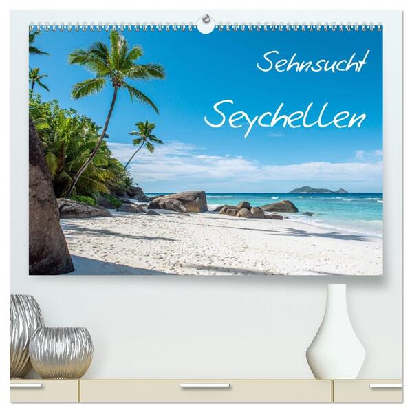 Sehnsucht Seychellen (hochwertiger Premium Wandkalender 2026 DIN A2 quer) Kunstdruck in Hochglanz