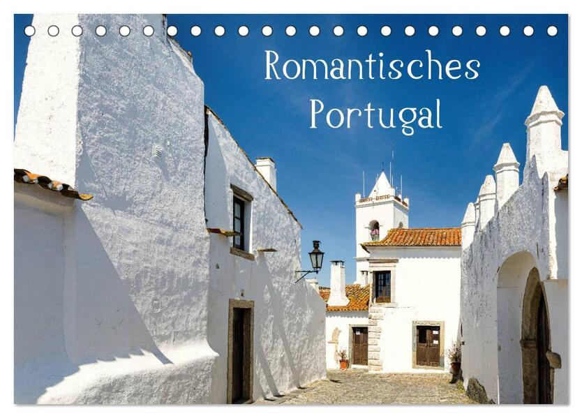 Romantisches Portugal (Tischkalender 2026 DIN A5 quer) CALVENDO Monatskalender