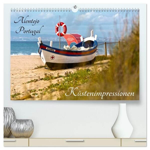 Alentejo Portugal - Küstenimpressionen (hochwertiger Premium Wandkalender 2026 DIN A2 quer) Kunstdruck in Hochglanz