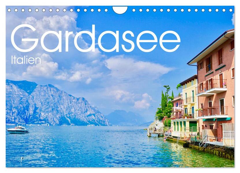 Gardasee Italien (Wandkalender 2026 DIN A4 quer) CALVENDO Monatskalender