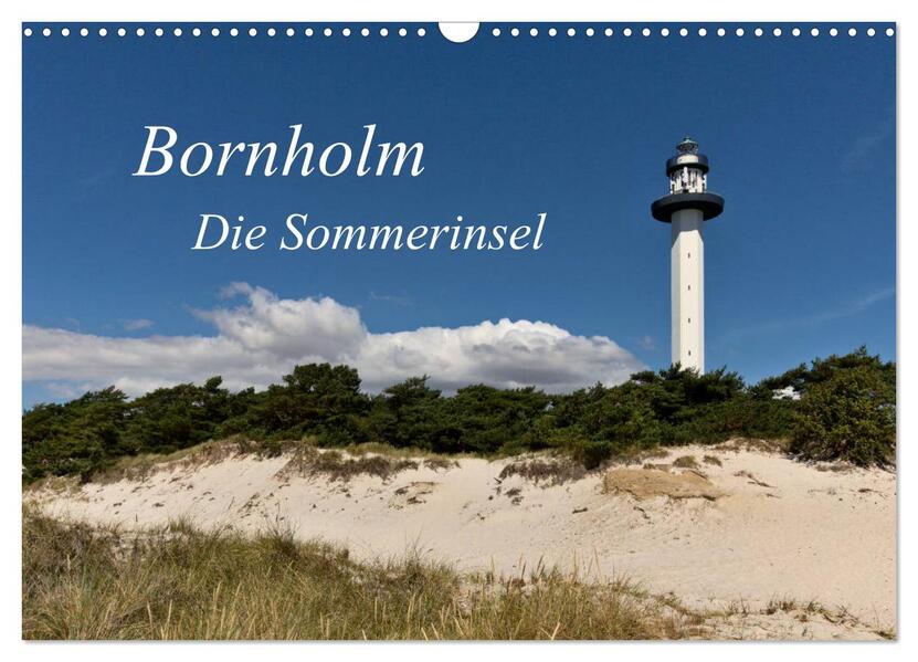 Bornholm - Die Sommerinsel (Wandkalender 2026 DIN A3 quer) CALVENDO Monatskalender