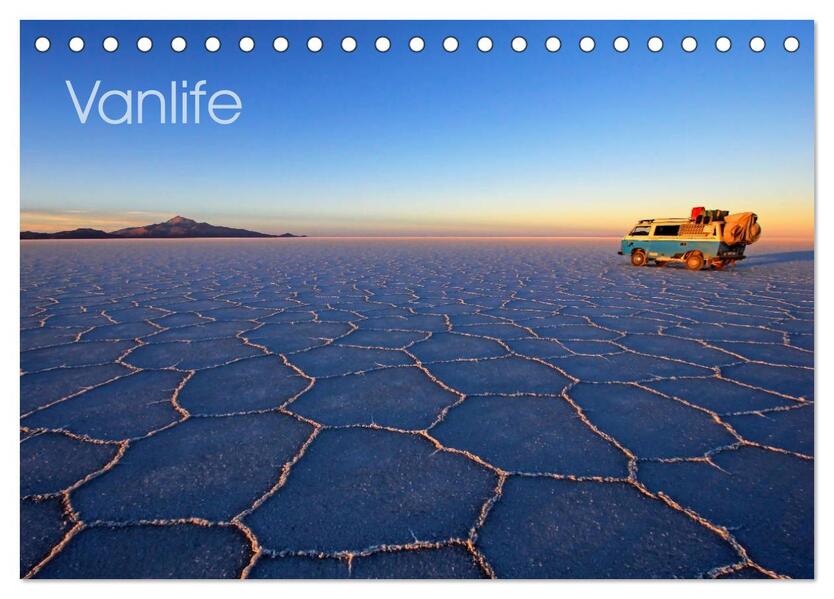Vanlife - viaje.ch (Tischkalender 2026 DIN A5 quer) CALVENDO Monatskalender