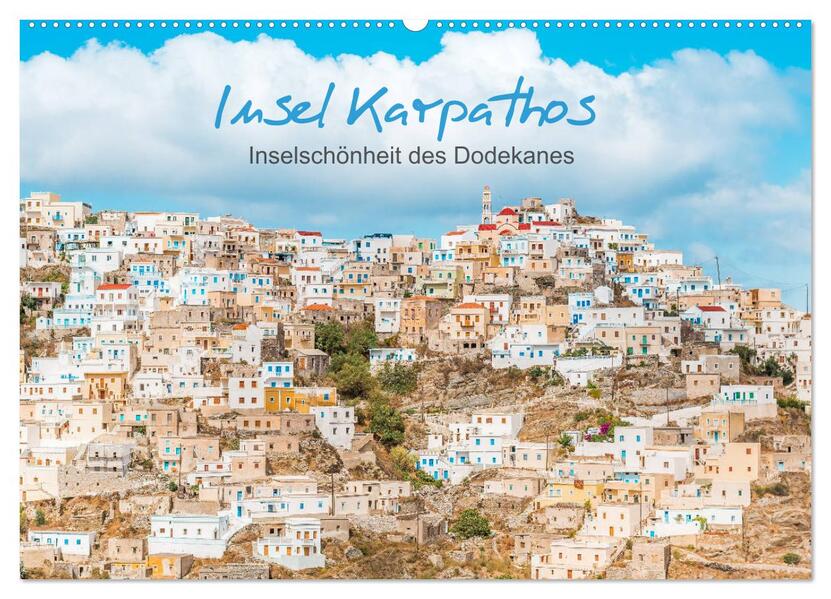 Insel Karpathos - Inselschönheit des Dodekanes (Wandkalender 2026 DIN A2 quer) CALVENDO Monatskalender