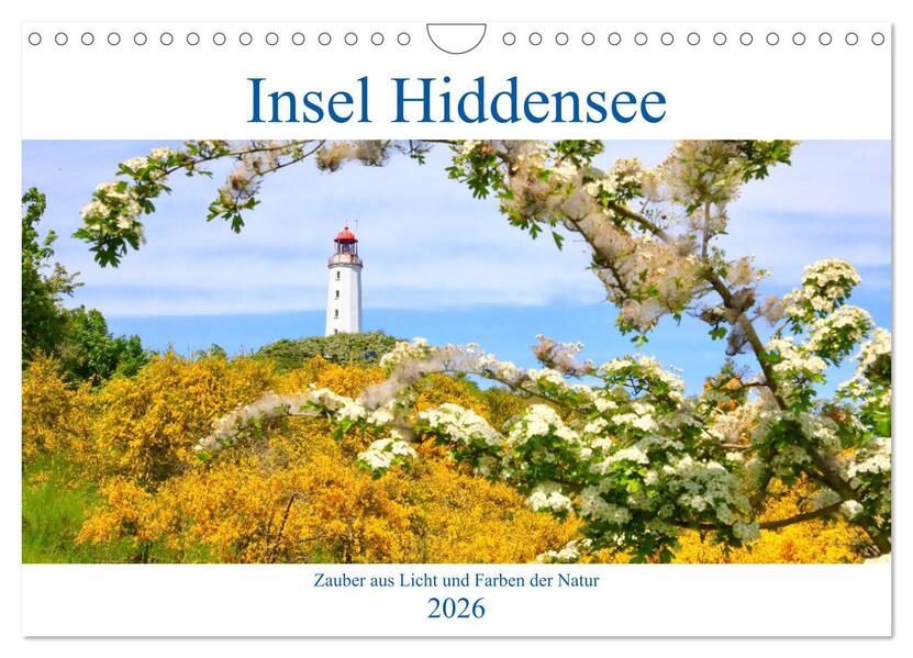 Hiddensee mon amour (Wandkalender 2026 DIN A4 quer) CALVENDO Monatskalender