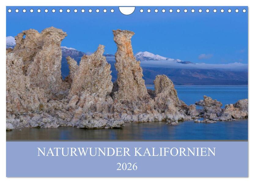 Naturwunder Kalifornien (Wandkalender 2026 DIN A4 quer) CALVENDO Monatskalender