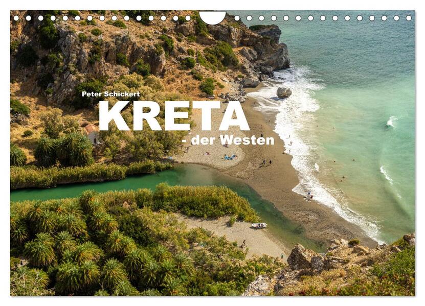 Kreta - der Westen (Wandkalender 2026 DIN A4 quer) CALVENDO Monatskalender