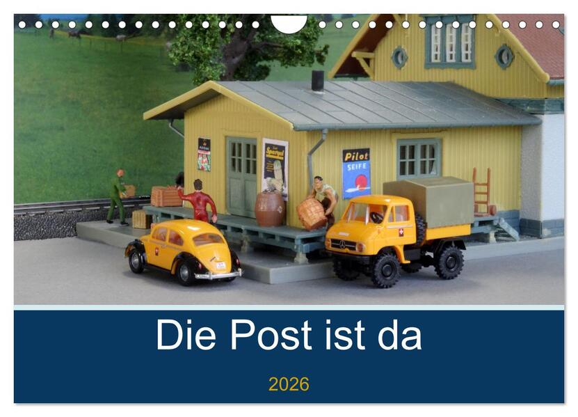 Die Post ist da (Wandkalender 2026 DIN A4 quer) CALVENDO Monatskalender