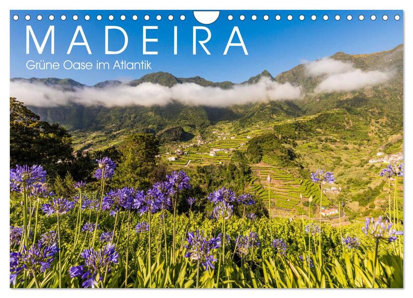 MADEIRA Grüne Oase im Atlantik (Wandkalender 2026 DIN A4 quer) CALVENDO Monatskalender