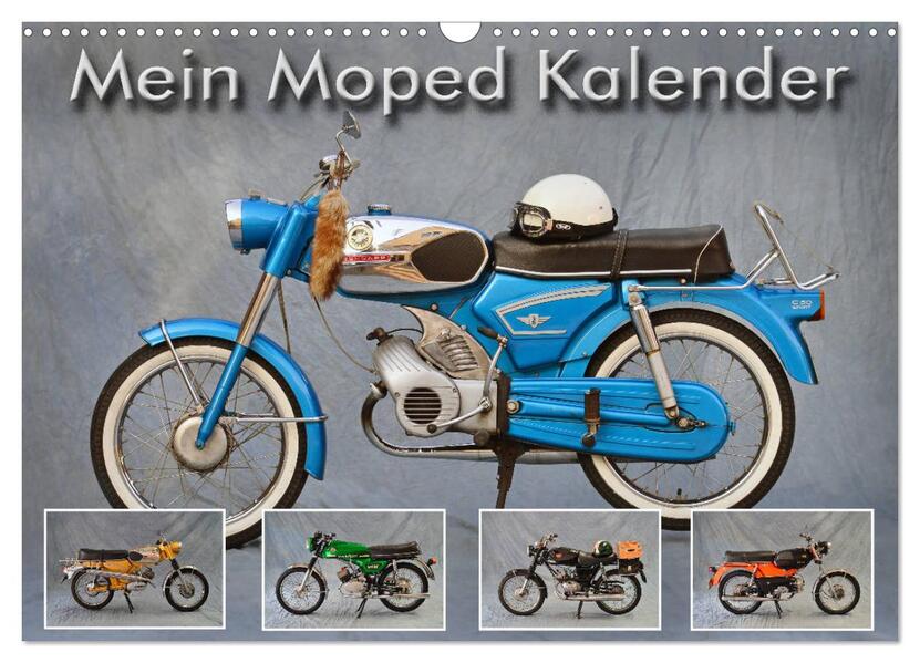 Mein Moped Kalender (Wandkalender 2026 DIN A3 quer) CALVENDO Monatskalender