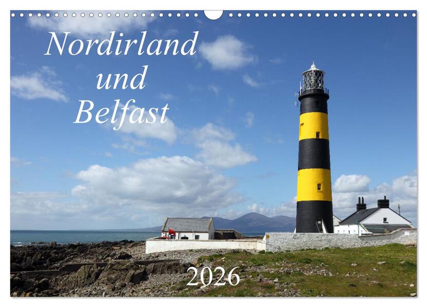 Nordirland und Belfast (Wandkalender 2026 DIN A3 quer) CALVENDO Monatskalender
