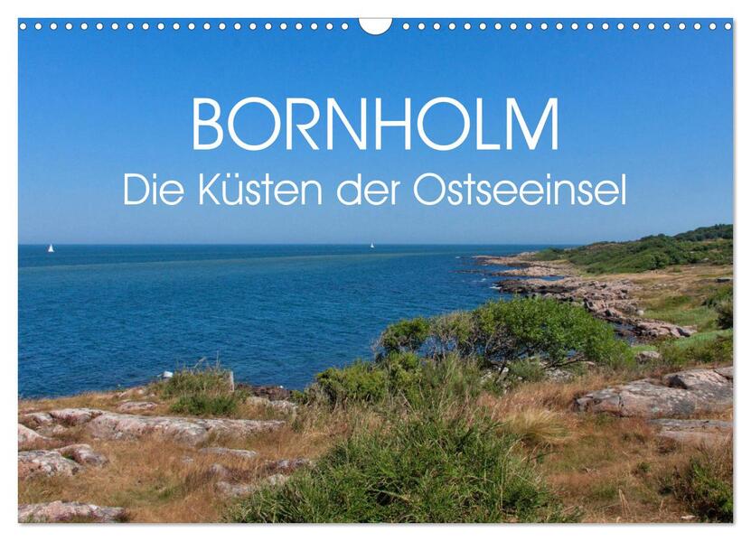 Bornholm - die Küsten der Ostseeinsel (Wandkalender 2026 DIN A3 quer) CALVENDO Monatskalender