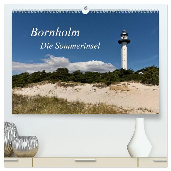 Bornholm - Die Sommerinsel (hochwertiger Premium Wandkalender 2026 DIN A2 quer) Kunstdruck in Hochglanz