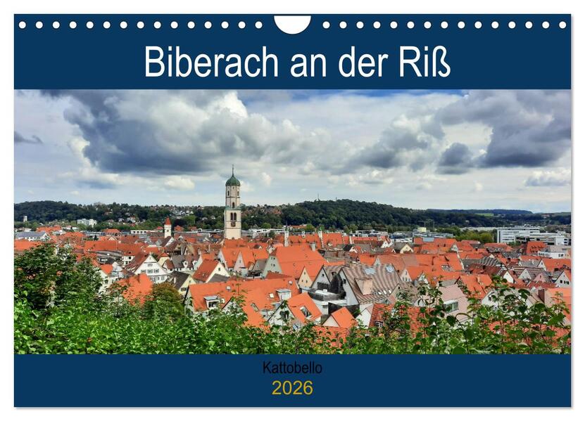 Biberach an der Riß (Wandkalender 2026 DIN A4 quer) CALVENDO Monatskalender