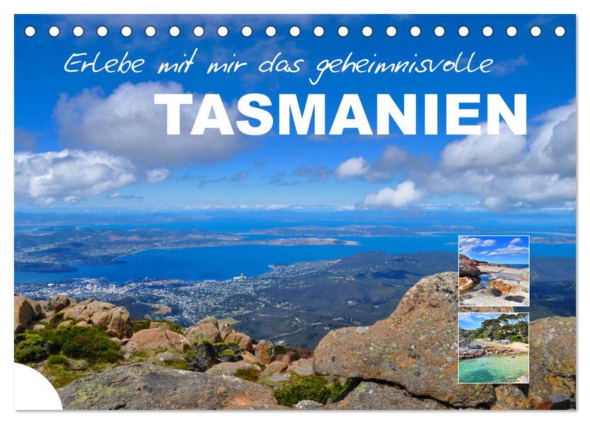 Erlebe mit mir das geheimnisvolle Tasmanien (Tischkalender 2026 DIN A5 quer) CALVENDO Monatskalender