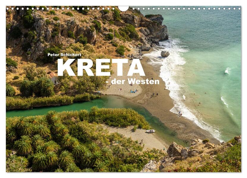 Kreta - der Westen (Wandkalender 2026 DIN A3 quer) CALVENDO Monatskalender
