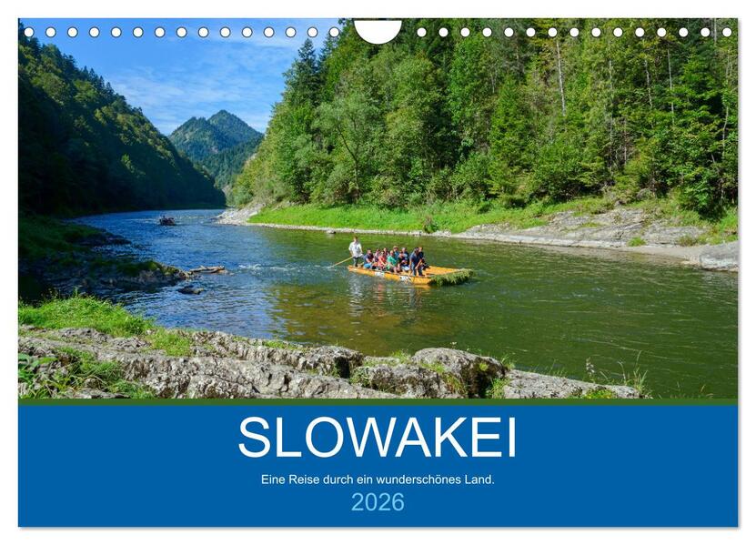 Slowakei - Eine Reise durch ein wunderschönes Land. (Wandkalender 2026 DIN A4 quer) CALVENDO Monatskalender