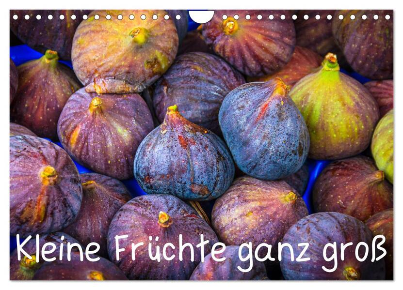 Kleine Früchte ganz groß (Wandkalender 2026 DIN A4 quer) CALVENDO Monatskalender