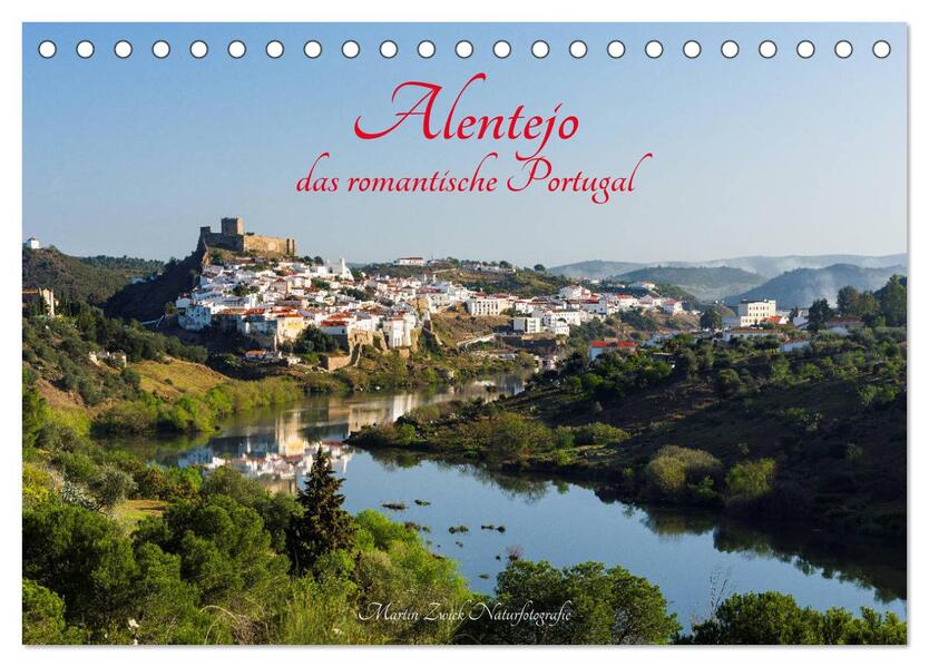 Alentejo - das romantische Portugal (Tischkalender 2026 DIN A5 quer) CALVENDO Monatskalender