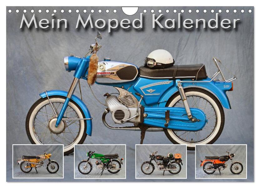 Mein Moped Kalender (Wandkalender 2026 DIN A4 quer) CALVENDO Monatskalender