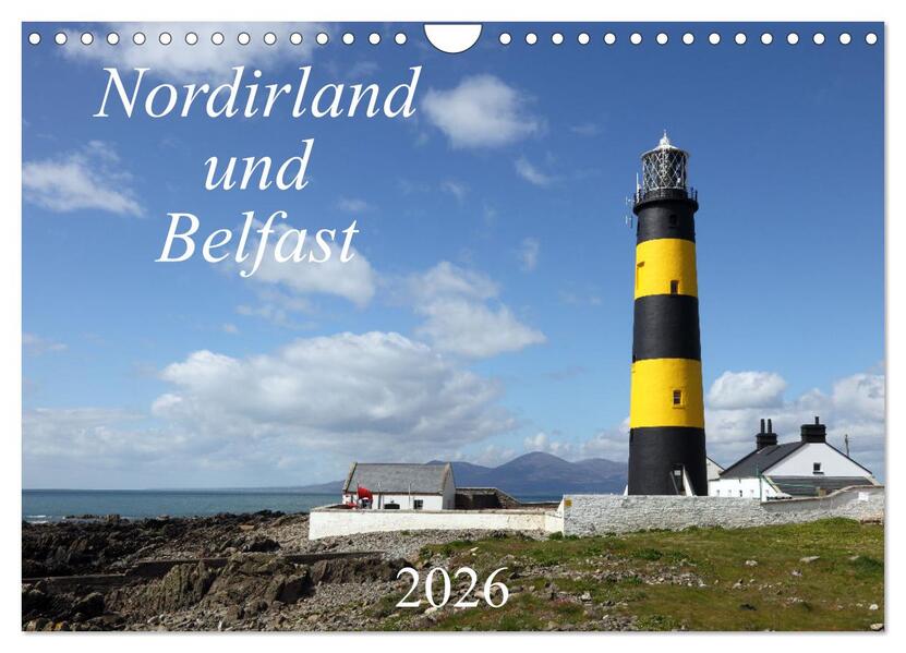 Nordirland und Belfast (Wandkalender 2026 DIN A4 quer) CALVENDO Monatskalender