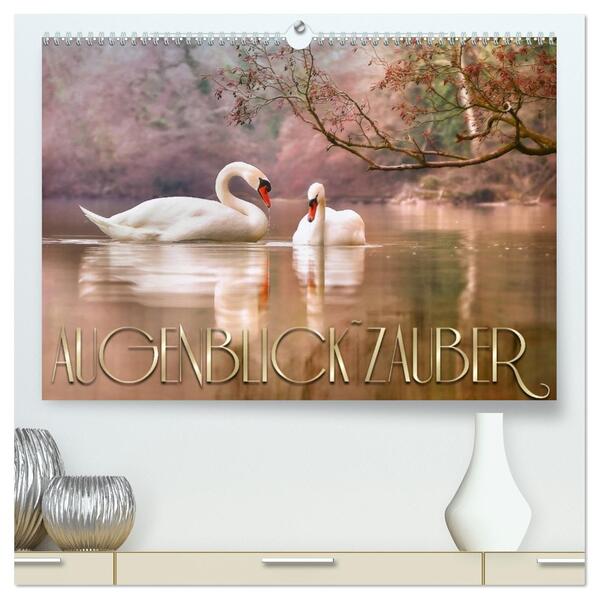 AUGENBLICK ZAUBER (hochwertiger Premium Wandkalender 2026 DIN A2 quer) Kunstdruck in Hochglanz