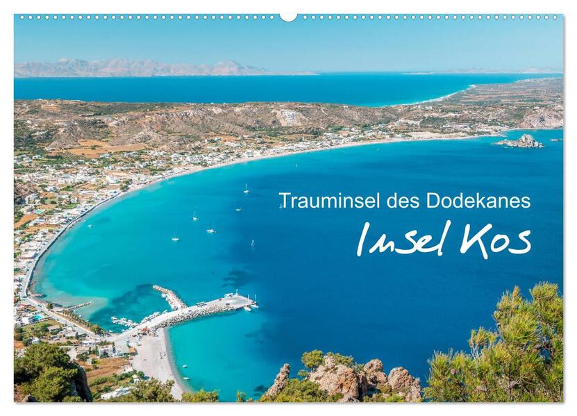 Insel Kos - Trauminsel des Dodekanes (Wandkalender 2026 DIN A2 quer) CALVENDO Monatskalender