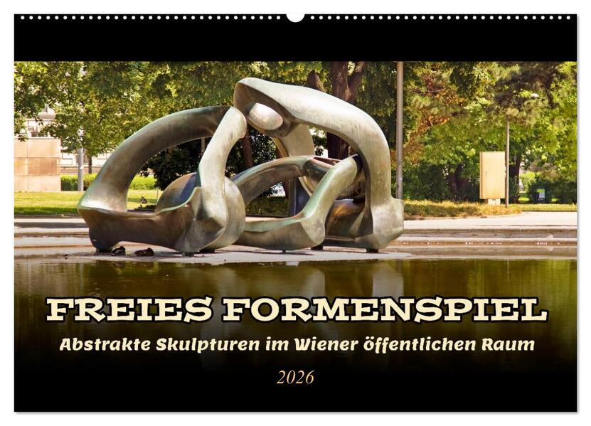 Freies Formenspiel (Wandkalender 2026 DIN A2 quer) CALVENDO Monatskalender