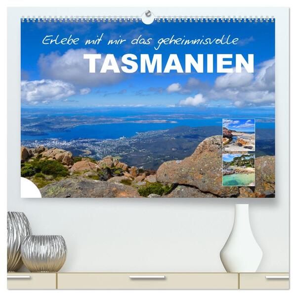Erlebe mit mir das geheimnisvolle Tasmanien (hochwertiger Premium Wandkalender 2026 DIN A2 quer) Kunstdruck in Hochglanz