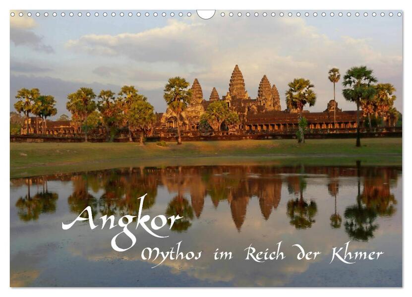 Angkor - Mythos im Reich der Khmer (Wandkalender 2026 DIN A3 quer) CALVENDO Monatskalender